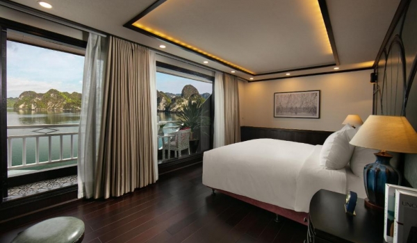 Halong Bay 3 Days 2 Nights (1 Night on Hermes Cruises, 1 Night at Halong Hotel)